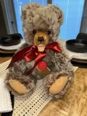 Hermann Teddy Original,15 inch Long Hair Plush Teddy Bear