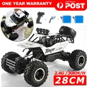 Remote Control Trucks RC Car 4WD Monster Crawler Cars Adults Kids 2*Battery
