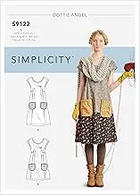 Simplicity S9122 Misses' Dresses Sewing Pattern Sewing Pattern, Size XS-S-M-L-XL