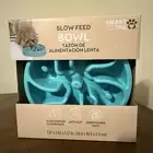 NIB Aldi Heart to Tail Slow Feeder Bowl Anti-slip Rubber Bottom Dishwasher Safe