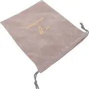 Vaguelly Drawstring Hair Dryer Storage Bag Portable Fabric Pouch for Travel Reusable Washable Hair Dryer Carrying Bag with Decorative Design Convenient Drawstring Closure