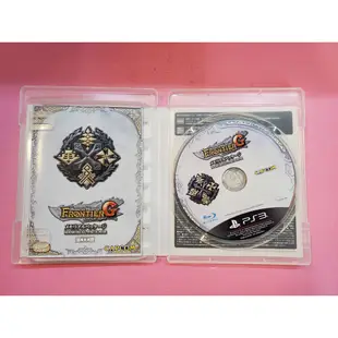 モ M 出清價 稀有 網路最便宜 SONY PS3 2手原廠遊戲片  魔物獵人 Frontier G 紀念包 賣500