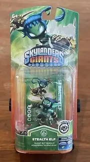Skylanders: Giants - Stealth Elf - Activision Figure & Card New Sealed 2012 NIB