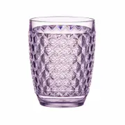 Tate Geometric 350ml Acrylic Tumbler Drinking Water/Juice Cup Set - Lilac