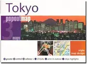 Tokyo, Japan PopOut Map (Triple)