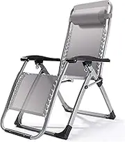 Zero Gravity Chair Anti Gravity Lounge Chair Adjustable Recliner,Lawn Chair with Pillow,Outdoor Camp Chair for Poolside Backyard Beach