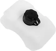 HAWILLOSCH Thick Plastic Gas Container for Mowers Petrol Tank Oil Storage Holder Sturdy Plastic Mower Gas Tank for Home Lawns Parks