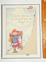 Whatever You Can Do - Vintage (1998) Wall Plaque by Mary Engelbreit