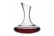 BarCraft Deluxe 1.5L/24.5cm Glass Red Wine Decanter Curved Container Clear