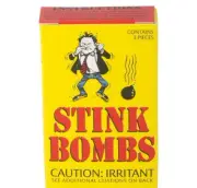 Stink Bomb Vial - 3 pack - Stink / Gag / Fun / Gross / Smelly / Rank / Foul