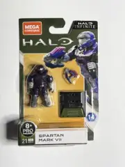 Halo Mega Construx Spartan Mark VII Needler Factory Sealed Figure Series 14