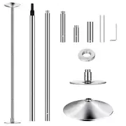 New 45mm Stripper Dance Pole, Adjustable Height, 551LBS Capacity, Fitness