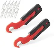 Gomake Vinyl Wrap Guard Cutter Knife Window Tinting Cutter Precision Automotive Safety Cutting Tool for Car Wrapping, Window Tinting,Decals,Signs, Wrap Film and Other Car Vinyl Cutting (W203)