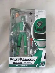 Power Rangers Lightning Collection S.P.D. Green Ranger 6" Action Figure Toy