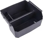 GUERBEIS Car Center Console Storage Box,Fit for Jeep, Wrangler JK 2011-2018 Black Organizer Tray Vehicle Console storage box unit