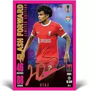 Match Attax Extra 2023 2024 Luis Diaz Limited Edition Trading Card