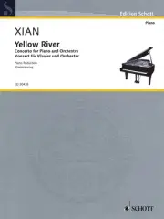 Xian Yellow River Concerto Piano Duet Chinese Folk Classical Sheet Music Book