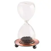 Warm Fuzzy Toys Magnetic Hourglass - 1 Minute Sand Timer - Large Sand Clock w...