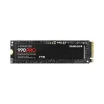 【SAMSUNG 三星】SSD 990 PRO PCIE 4.0 NVME M.2 2TB固態硬碟(MZ-V9P2T0BW)公司貨