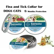 Bayer-Seresto Flea and Tick Collar 7-8Month Protection for Cats Small Large Dogs