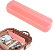 Toothbrush Travel Case, Portable Tooth Brush Organizer, Leakproof Tooth Brush Holder Container for Camping Airplane Travel Vanity RV Road Trip