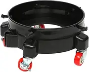 Heavy-Duty Pail - Reinforced Structure, Five Urethane Casters | Securely Fits Multiple Bucket Sizes, Enhances Efficiency for Professional Cleaning Services