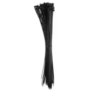 500pcs Cable Zip Ties, Plastic Ties Wraps, 14" / 350mm Self-Locking Tie, Black