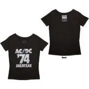 AC/DC 74 Jailbreak T-Shirt Grey New