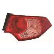 Tail Light Brake Lamp For 2011-14 Acura TSX Passenger Side Outer Chrome Housing