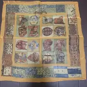 ya03 Hermes Mini Scarf Carre With Box