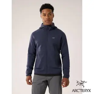 【Arcteryx 始祖鳥】男 Kyanite 刷毛外套(黑寶石)