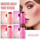 Cheek Contour Blush Plump Lip Gloss Stick Jelly Tint Rouge Cream Face Blusher