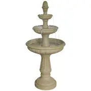 Classic 3-Tier Bird Bath Water Fountain Water Feature MZ13017GA
