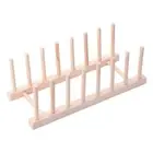Tableware Rack, Plate Rack, Cutting Board Wooden Drying Rack, Plate Lid5223