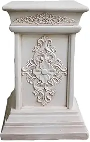 Roman Pillars Decor European Roman Pillar Creative Greek Column Pedestal Stand for Indoor Outdoor Decoration Garden Plinth