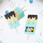 Blue Ice Cream Treat Boxes 10pk