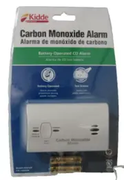 Kidde 9CO5-LP2 White Battery Operated Carbon Monoxide Detector Alarm