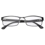 Fashion Classic Business Reading Glasses for Men Titanium Alloy Frame Readers Ey