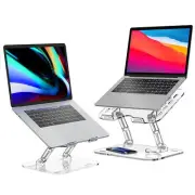 2 Pack Adjustable Laptop Stand, Portable Ergonomic Computer Stand for Laptop,...