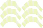 uxcell Silicone Swimming Gloves, 3 Pair Webbed Swim Gloves Finger Frog Type Water Resistance Gear Paddle Fins for Aquatic Training, Green, S