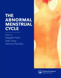 在飛比找博客來優惠-The Abnormal Menstrual Cycle