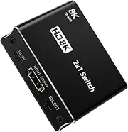48Gbps High Speed HDMI Standard 8K @60Hz 4K@120Hz 2In 1Out Switch Adapter With USB Power Cable for Xbox for PS5 Accessory