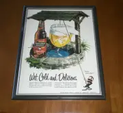 NATIONAL BOHEMIAN BEER FRAMED AD PRINTS - YOUR CHOICE