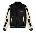 Amiri Bones Jacket Varsity Bomber Letterman Skeleton Vintage Men's Coat