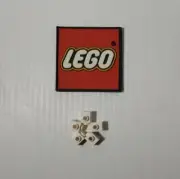 LEGO 1 x 1 Brick Stud on 1 Side WHITE (x5) 87087 NEW PARTS 4558952