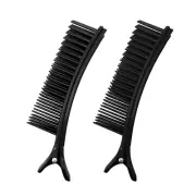 Colortrak Black Hair Sectioning Grip Clips (2 Pack)
