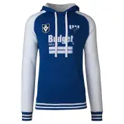 North Melbourne Kangaroos AFL Playcorp Throwback Pullover Hoody BUDGET Sizes S-3