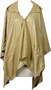 Rainraps Rain Poncho Jacket Waterproof Rain Cape | One-Size Reversible Rainproof Lightweight & Fast-Drying | Hooded Wrap
