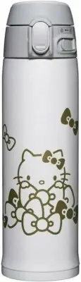 Zojirushi Stainless Steel Vacuum Insulated Mug 16-Ounce Hello Kitty White *NEW*