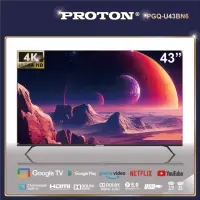 在飛比找momo購物網優惠-【PROTON 普騰】43型 QLED 量子點聯網液晶顯示器